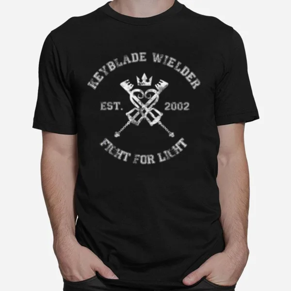 Keyblade Wielder White Kingdom Hearts Unisex T-Shirt