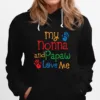 Kids Nonna And Papaw Love Me Grandchild Unisex T-Shirt