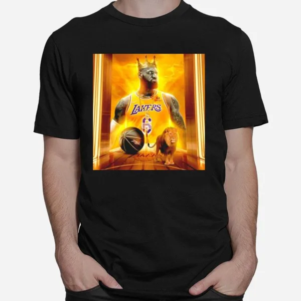 King James La Lakes All Time Leading Scorer Unisex T-Shirt