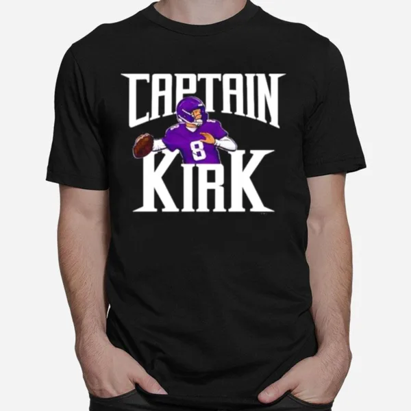 Kirk Cousins Captain Kirk Unisex T-Shirt