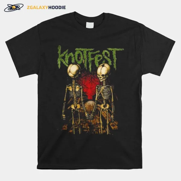 Knotfest Leg 3 Skeleton Bridge Unisex T-Shirt