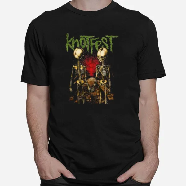 Knotfest Leg 3 Skeleton Bridge Unisex T-Shirt