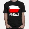 Kurwa Flag Daria Unisex T-Shirt