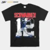 Kyle Schwarber Player Number Apparel Philadelphia Phillies Signature 12 Unisex T-Shirt