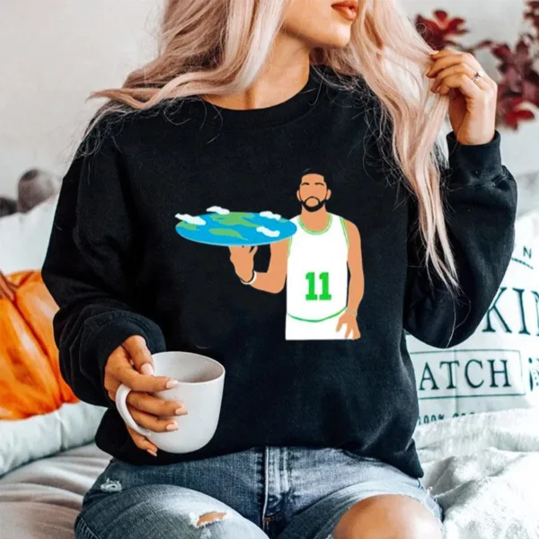 Kyrie Irving Flat Earth Celtics Unisex T-Shirt