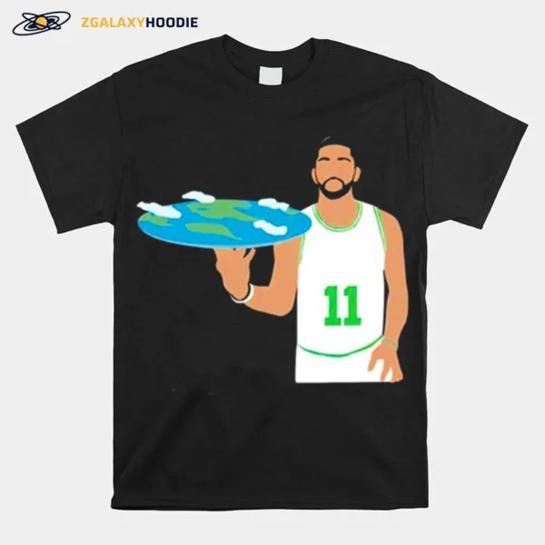 Kyrie Irving Flat Earth Celtics Unisex T-Shirt