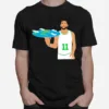 Kyrie Irving Flat Earth Celtics Unisex T-Shirt