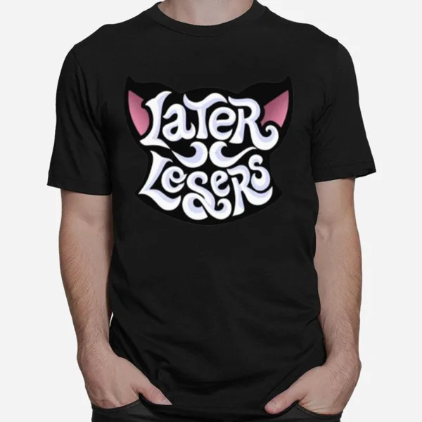 Later Losers Black Cat Neo The World Ends With You Unisex T-Shirt