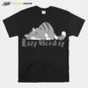Lazy Monday Cat Tabby Cat Unisex T-Shirt