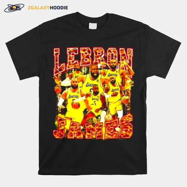 Lebron James 90S Vintage Bootleg Style Unisex T-Shirt