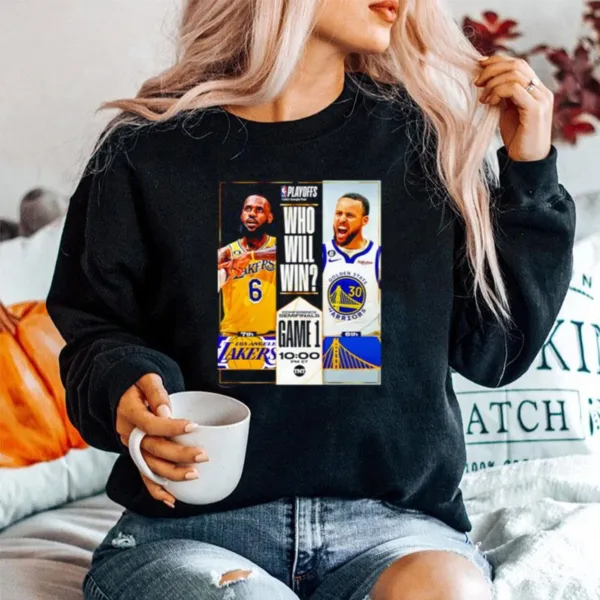 Lebron James Vs Stephen Curry Who Will Win Unisex T-Shirt