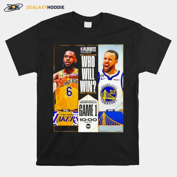 Lebron James Vs Stephen Curry Who Will Win Unisex T-Shirt