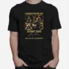 Legends Never Die 20 Johnny Cash Thank You For The Memories Signature Unisex T-Shirt