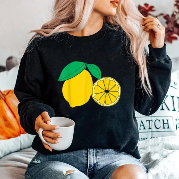 Lemon Fruit Vegan Lazy Halloween Costume Unisex T-Shirt