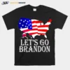 Lets Go Brandon Flag Usa Unisex T-Shirt