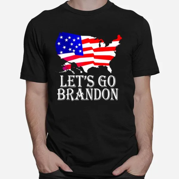 Lets Go Brandon Flag Usa Unisex T-Shirt