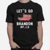 Lets Go Brandon Let? Go Brandon Us Flag Colors  B09K5Hlxzc Unisex T-Shirt