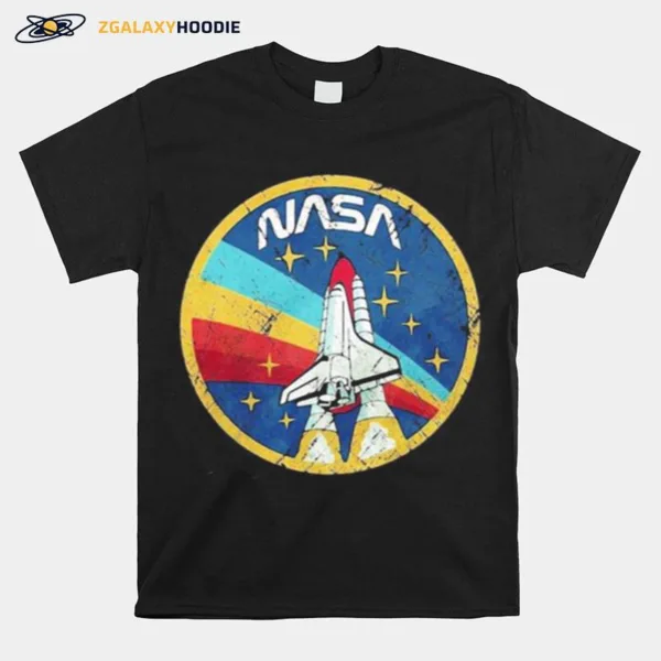 Lgbt Plane Nasa Logo Unisex T-Shirt