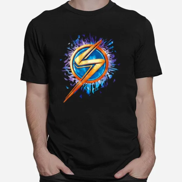 Lightning Bolt Icon Ms Marvel Marvel Comics Holiday Unisex T-Shirt