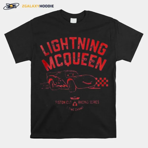 Lightning Mcqueen Disney Pixar Cars Gift For Fans Unisex T-Shirt