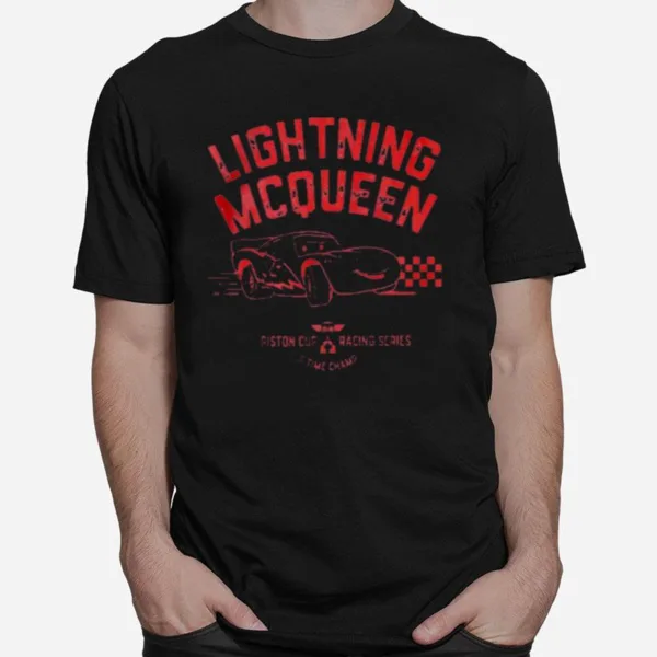 Lightning Mcqueen Disney Pixar Cars Gift For Fans Unisex T-Shirt