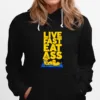 Live Fast Eat Ass Minions Unisex T-Shirt