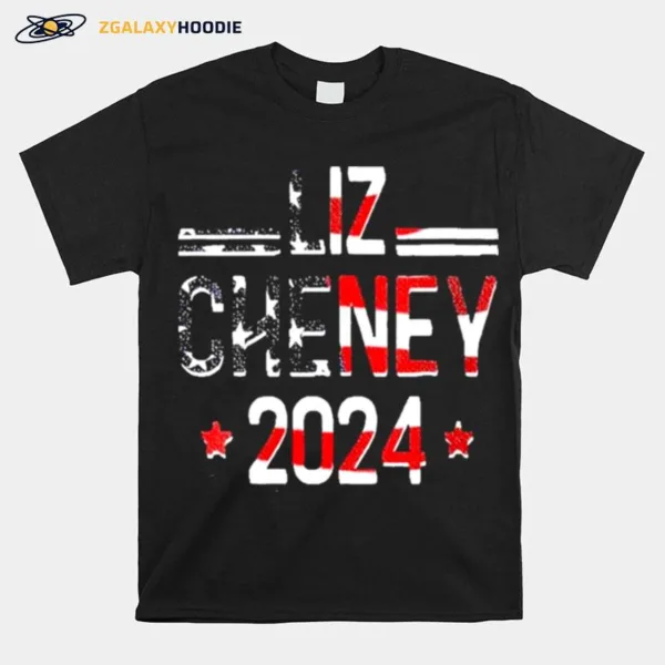 Liz Cheney For President 2024 Usa Election Liz 24 Unisex T-Shirt