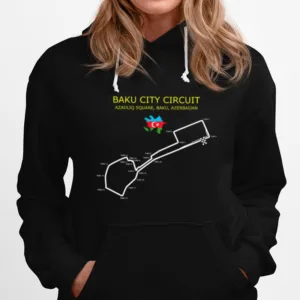 Logo The Baku City Circui Unisex T-Shirt