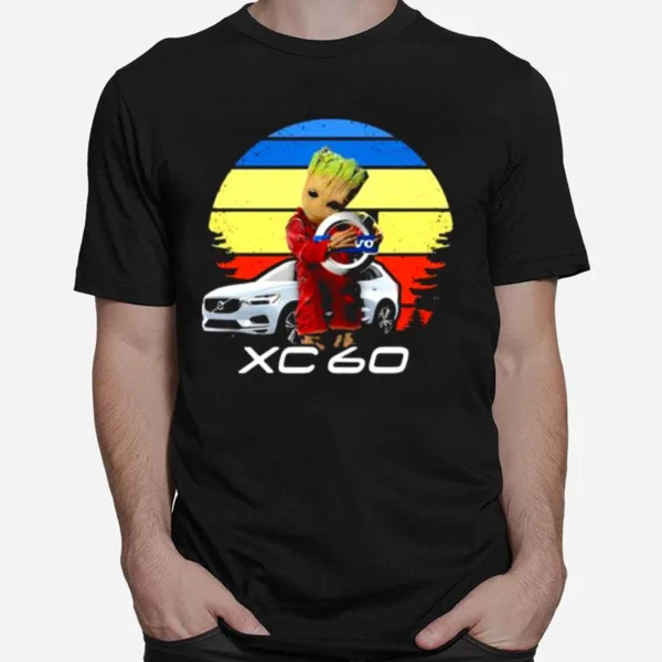 Logo Xc 60 Car Groot Vintage Unisex T-Shirt