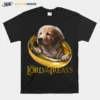 Lord Of The Treats Funny Beige Labrador Puppy Unisex T-Shirt