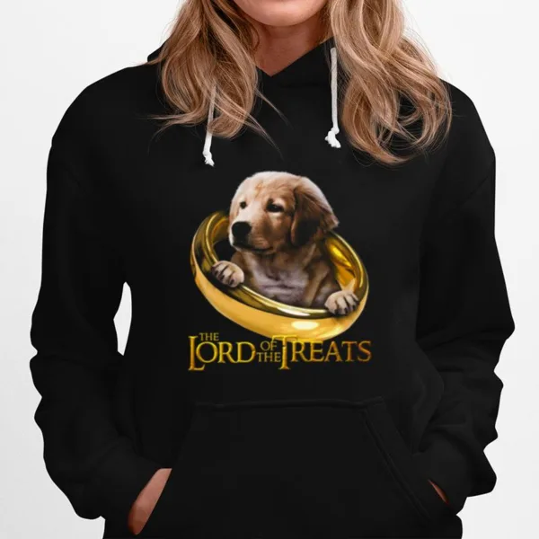 Lord Of The Treats Funny Beige Labrador Puppy Unisex T-Shirt