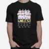 Los Angeles Dodgers National League Champions Series Nlcs Signatures Unisex T-Shirt