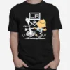 Los Angeles Kings Snoopy And Charlie Brown Dancing Unisex T-Shirt
