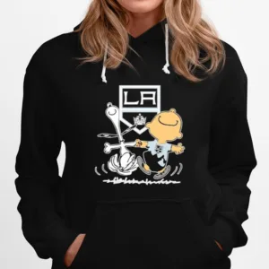 Los Angeles Kings Snoopy And Charlie Brown Dancing Unisex T-Shirt