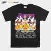 Los Angeles Lakers 74Th Anniversary Thank You For The Memories Signatures Unisex T-Shirt