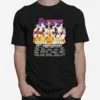 Los Angeles Lakers 74Th Anniversary Thank You For The Memories Signatures Unisex T-Shirt