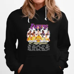 Los Angeles Lakers 74Th Anniversary Thank You For The Memories Signatures Unisex T-Shirt