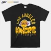 Los Angeles Lakers Stadium Street Art Dark Crystal Washed Unisex T-Shirt