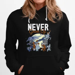 Lost Boys Never Grow Up Night Portrait Peter Pan Disney And Pixar? Holiday Unisex T-Shirt