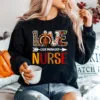 Love Case Manager Nurse Leopard Turkey Thanksgiving Fall Rn Unisex T-Shirt