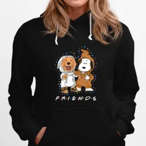 Lovely Golden Retriever And Snoopy Friends Light Unisex T-Shirt