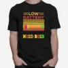 Low Battery Need Beer Vintage Retro Unisex T-Shirt