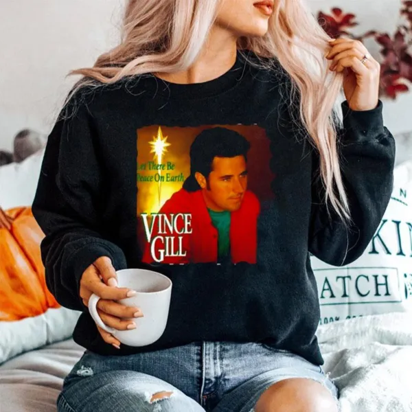 Lucky Cucimuka Let There Be Peace On Earth Vince Gill Unisex T-Shirt
