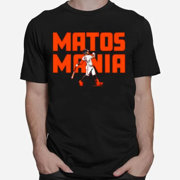 Luis Matos Mania San Francisco Giants Baseball Unisex T-Shirt