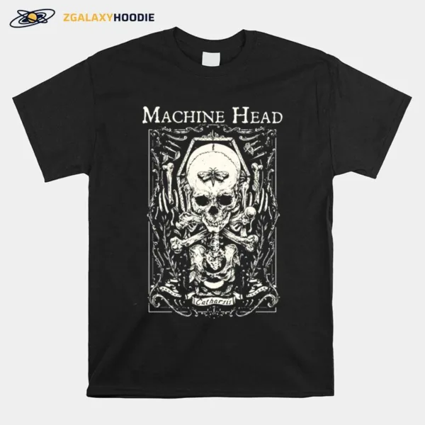 Machine Head Skull Rock Music Rock Band Unisex T-Shirt