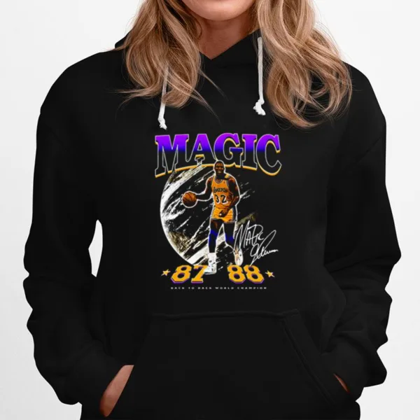 Magic Johnson Back To Back World Champion S Unisex T-Shirt