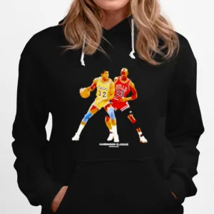 Magic Johnson Vs Michael Jordan Hardwood Classics Unisex T-Shirt