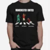 Manchester United Players Crossing The Line Unisex T-Shirt