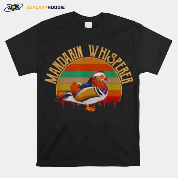 Mandarin Duck Whisperer Vintage Unisex T-Shirt