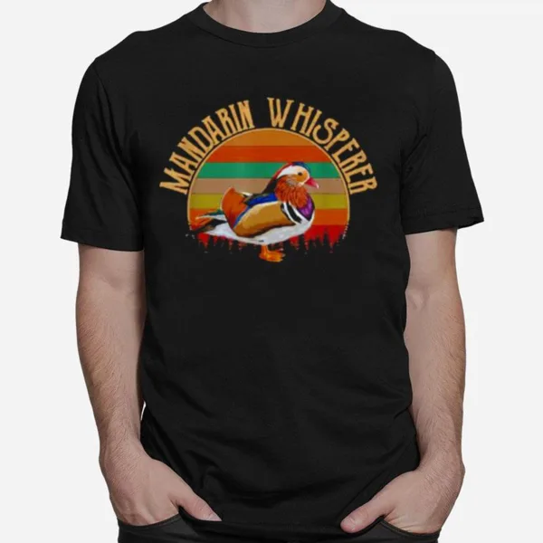 Mandarin Duck Whisperer Vintage Unisex T-Shirt